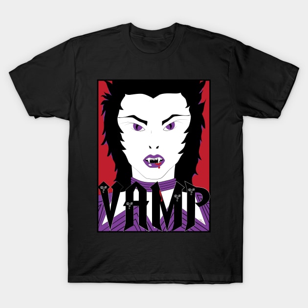 Vamp T-Shirt by PrettyGhoul